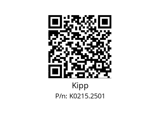   Kipp K0215.2501