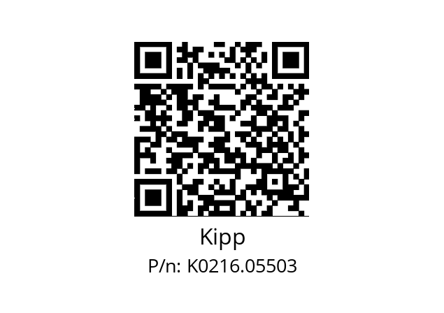   Kipp K0216.05503