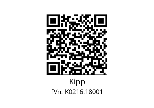   Kipp K0216.18001