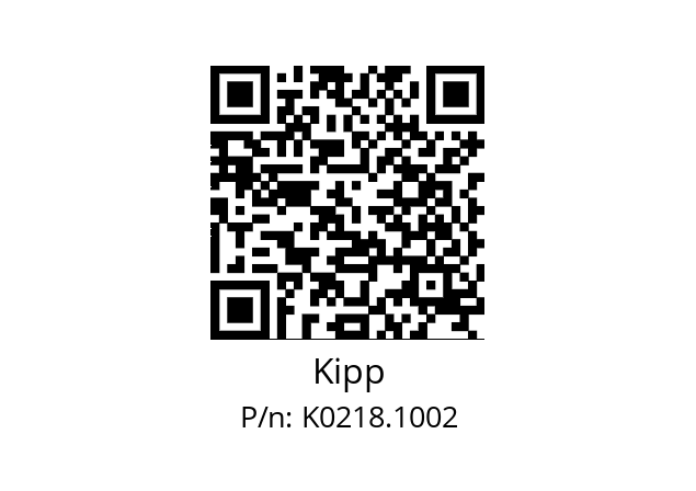   Kipp K0218.1002