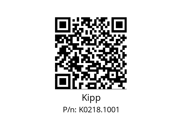   Kipp K0218.1001