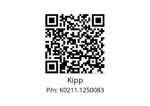   Kipp K0211.1250083