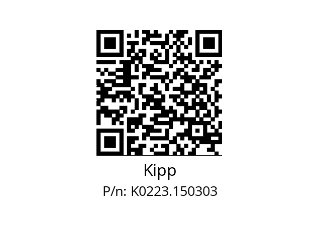   Kipp K0223.150303