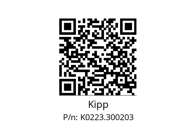   Kipp K0223.300203