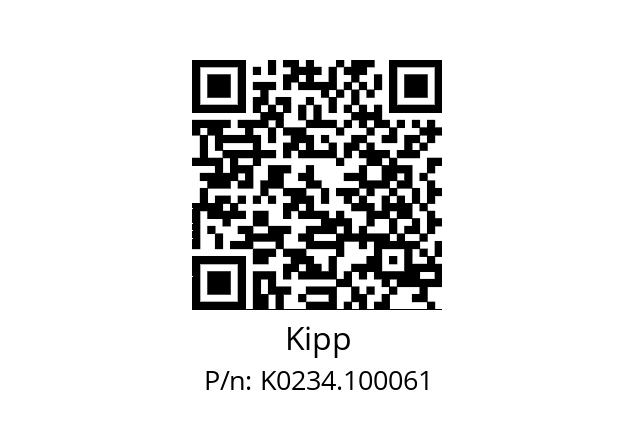   Kipp K0234.100061