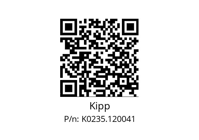   Kipp K0235.120041