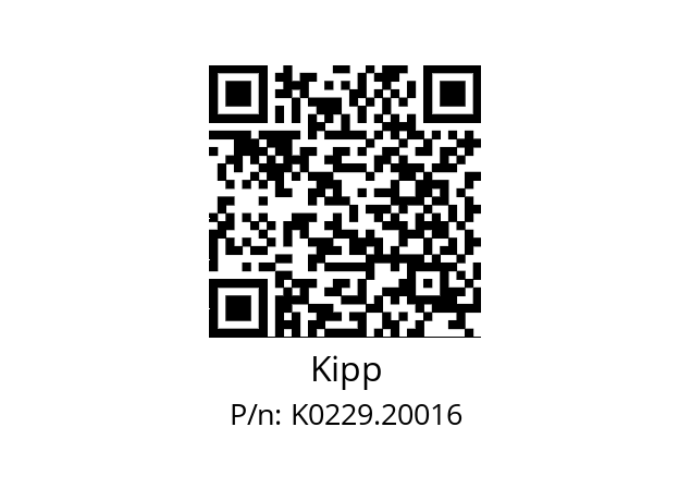   Kipp K0229.20016