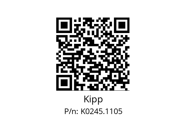   Kipp K0245.1105