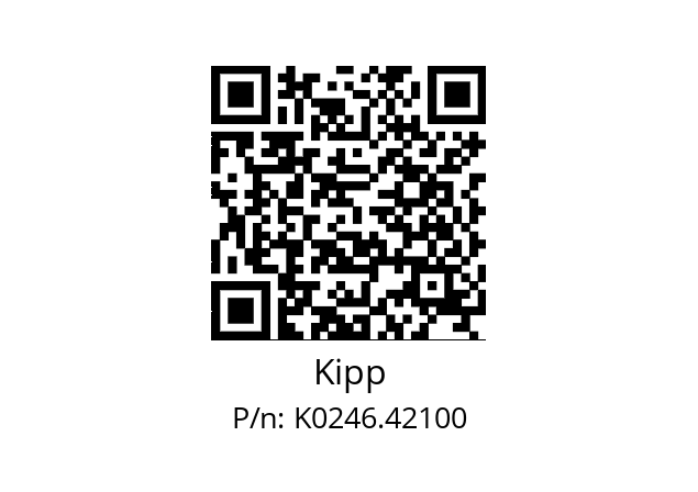   Kipp K0246.42100