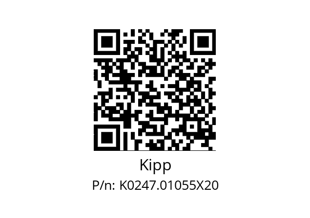   Kipp K0247.01055X20