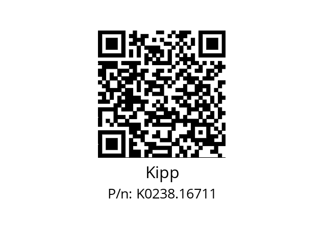   Kipp K0238.16711