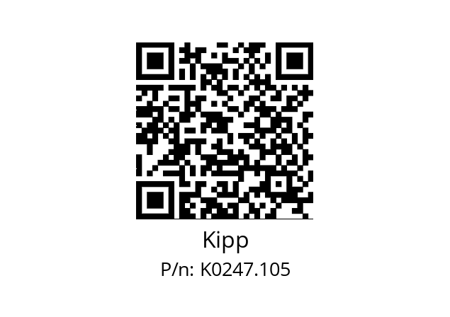   Kipp K0247.105