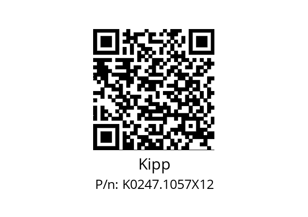   Kipp K0247.1057X12