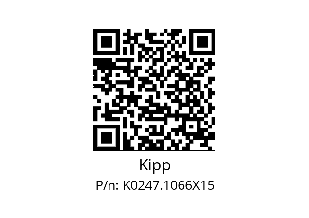   Kipp K0247.1066X15