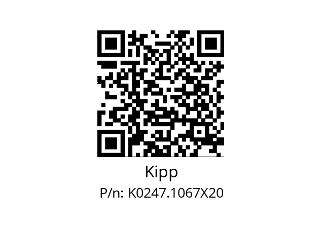   Kipp K0247.1067X20