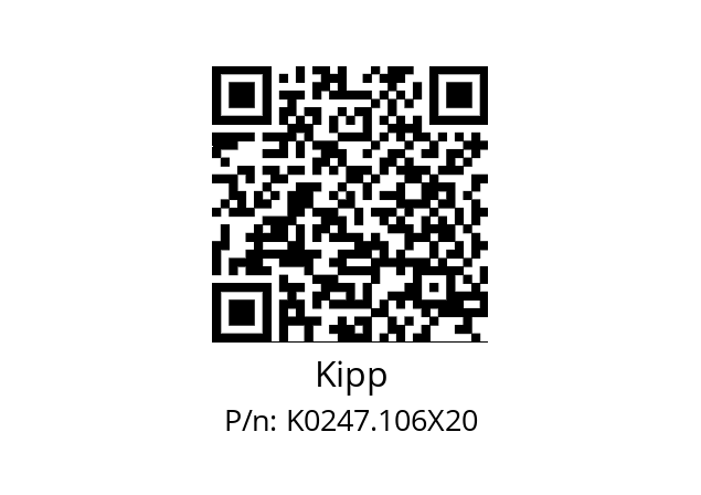   Kipp K0247.106X20