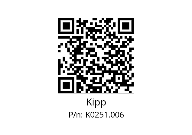   Kipp K0251.006