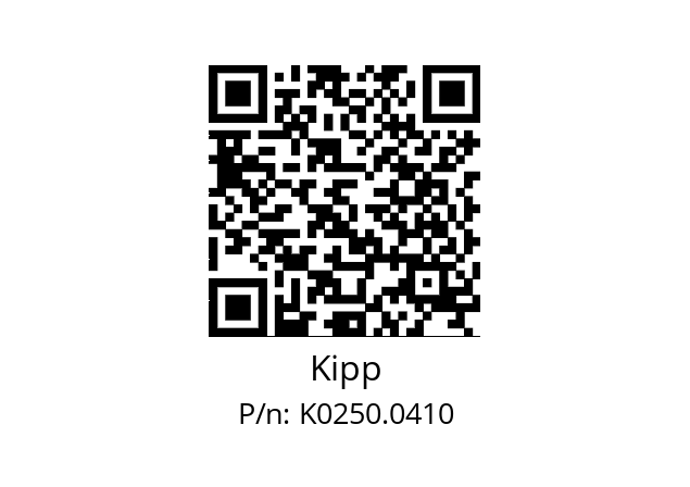   Kipp K0250.0410