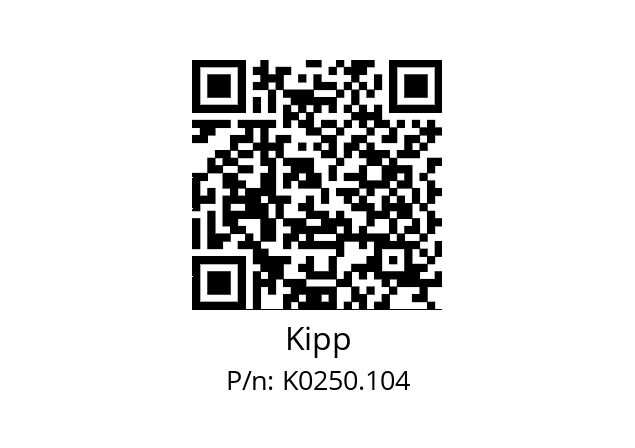   Kipp K0250.104