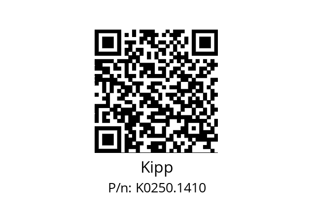   Kipp K0250.1410