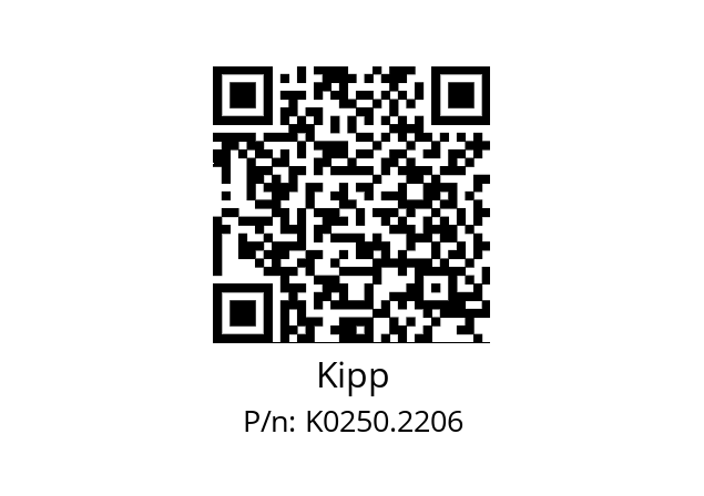   Kipp K0250.2206