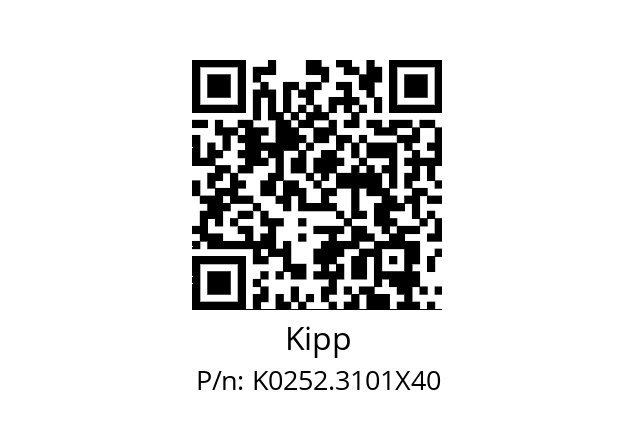   Kipp K0252.3101X40