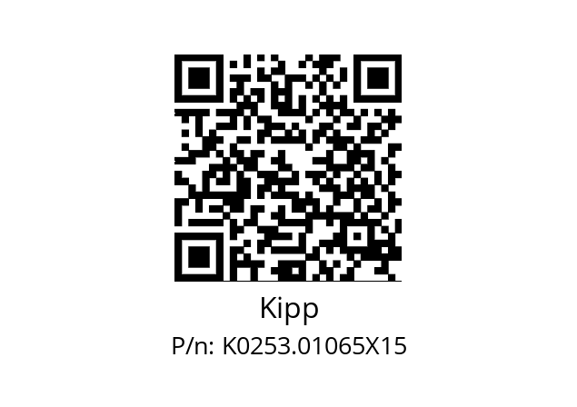   Kipp K0253.01065X15