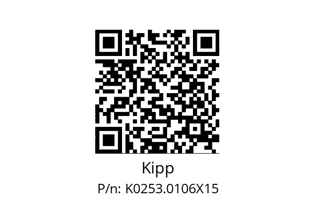   Kipp K0253.0106X15