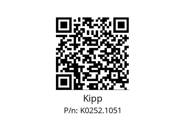   Kipp K0252.1051