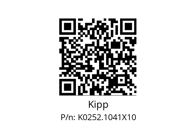   Kipp K0252.1041X10