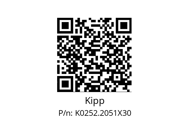   Kipp K0252.2051X30