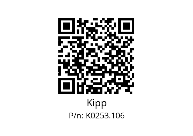   Kipp K0253.106