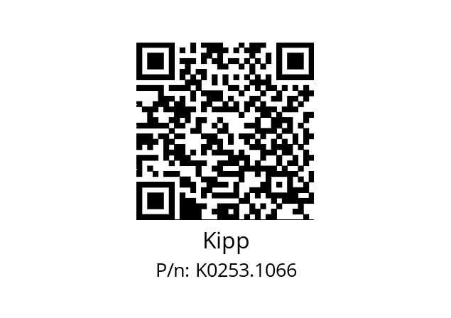   Kipp K0253.1066