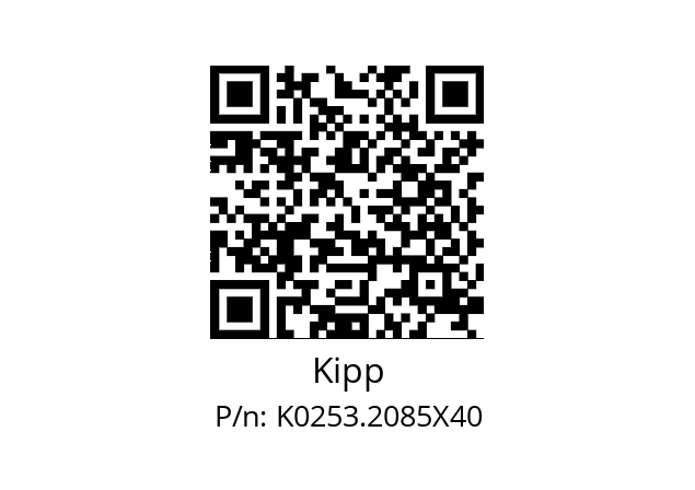   Kipp K0253.2085X40