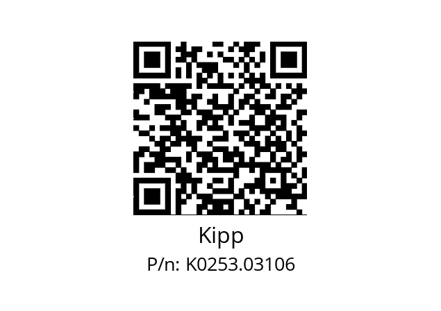   Kipp K0253.03106