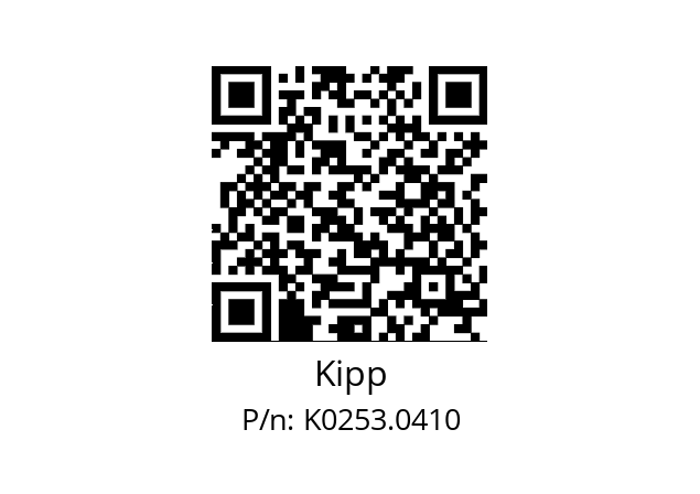   Kipp K0253.0410