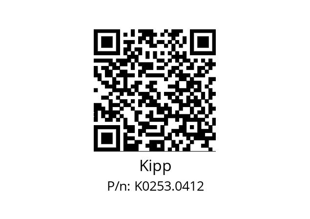   Kipp K0253.0412