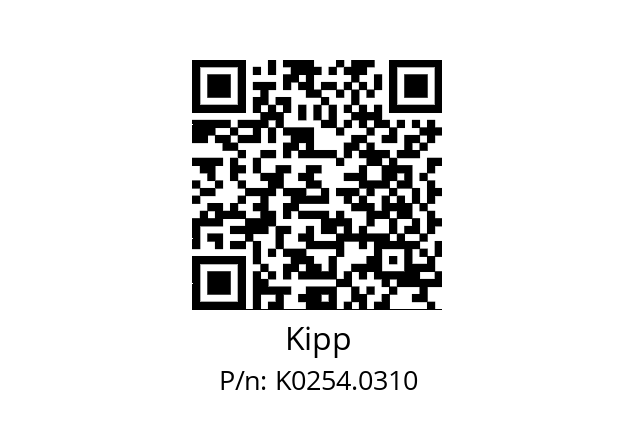   Kipp K0254.0310