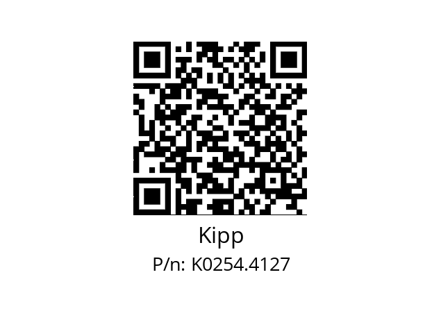   Kipp K0254.4127