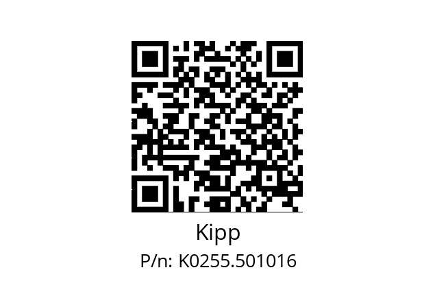   Kipp K0255.501016