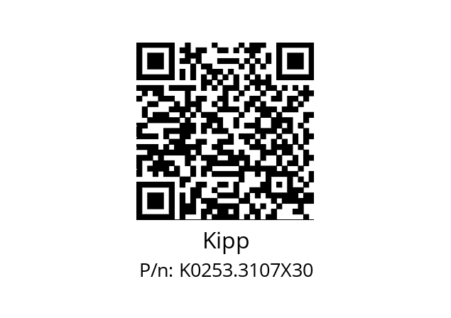   Kipp K0253.3107X30