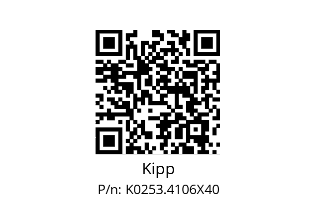   Kipp K0253.4106X40