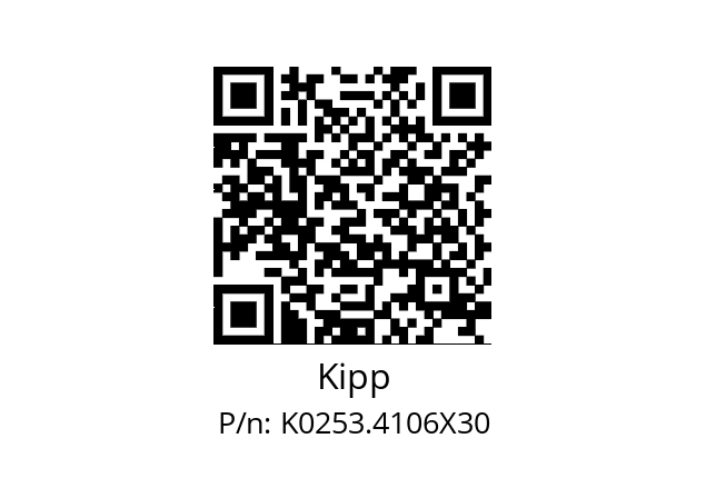   Kipp K0253.4106X30