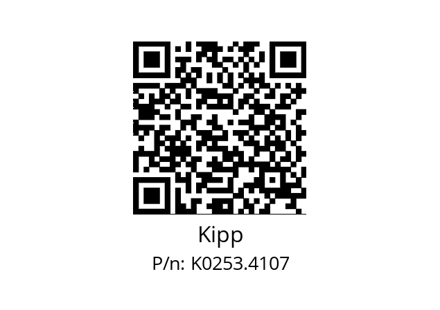   Kipp K0253.4107