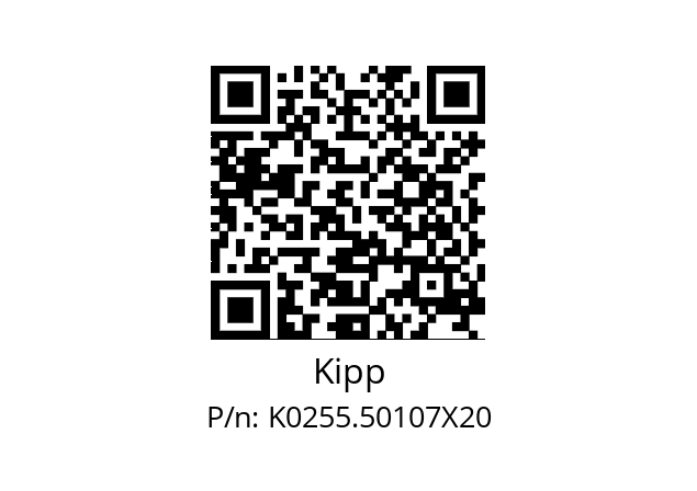   Kipp K0255.50107X20