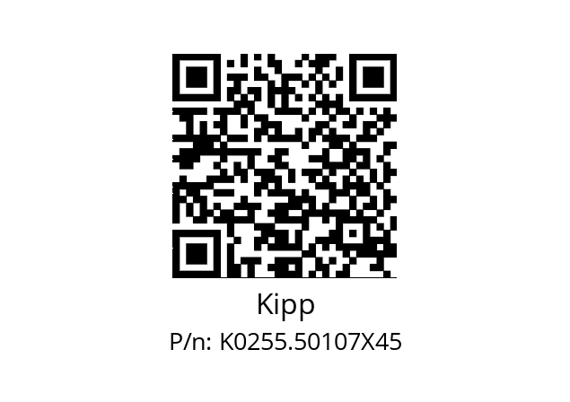   Kipp K0255.50107X45