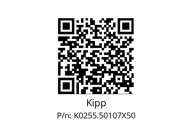   Kipp K0255.50107X50