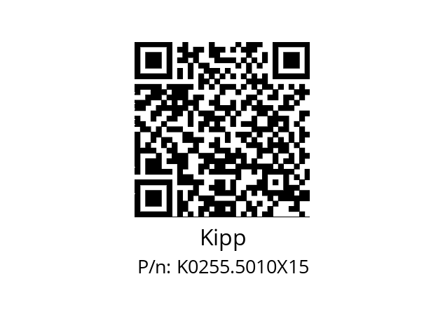   Kipp K0255.5010X15