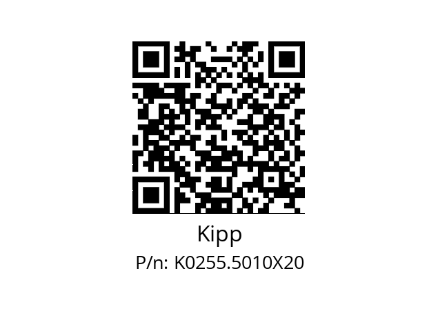   Kipp K0255.5010X20