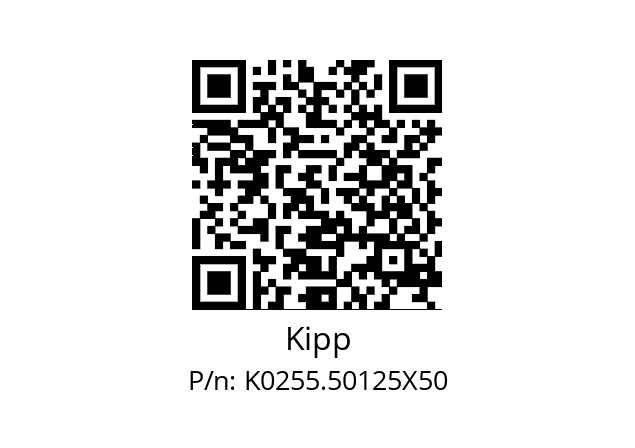   Kipp K0255.50125X50